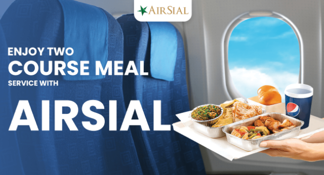 Airsial Two Course Meal