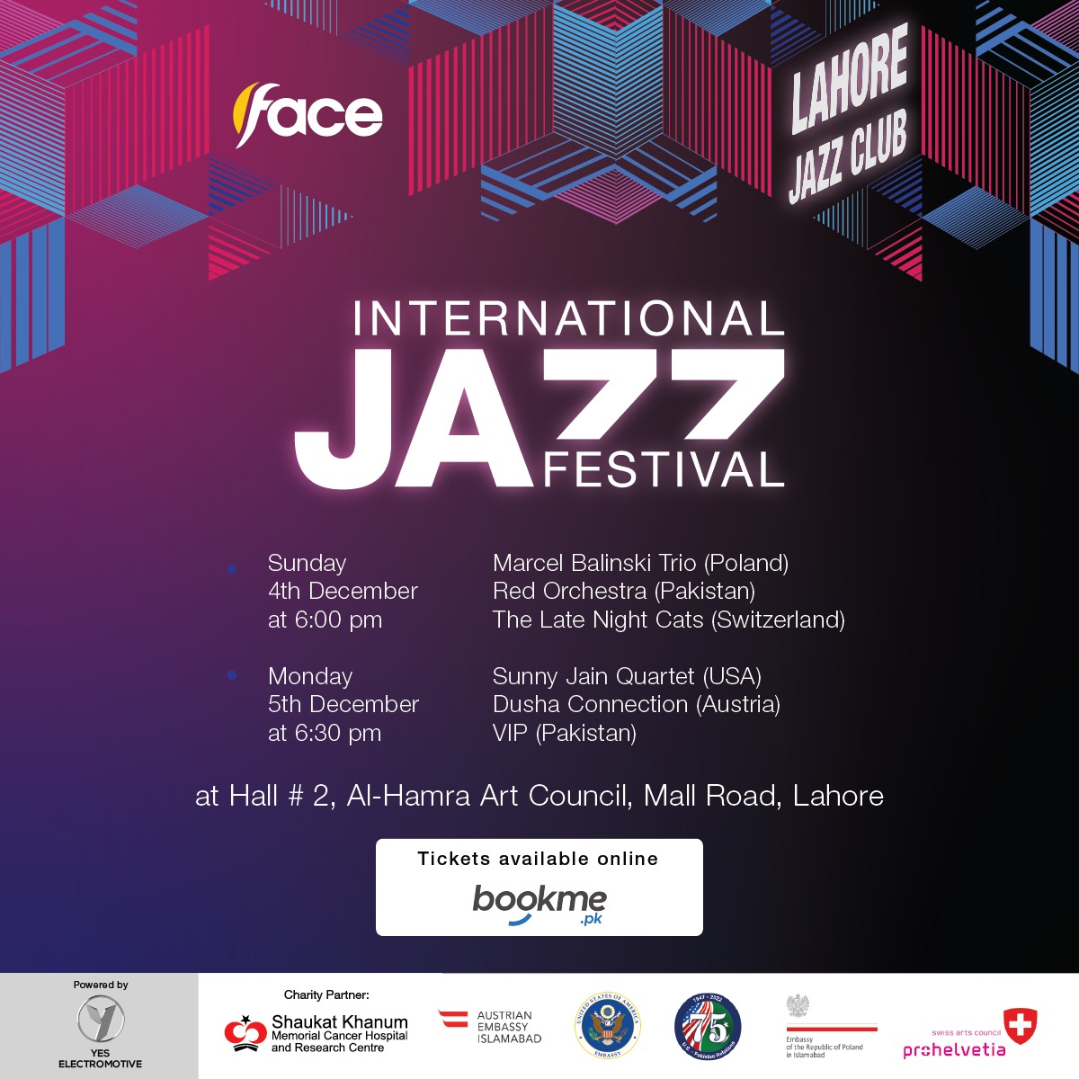 International Jazz Festival Pakistan by Lahore Jazz Club