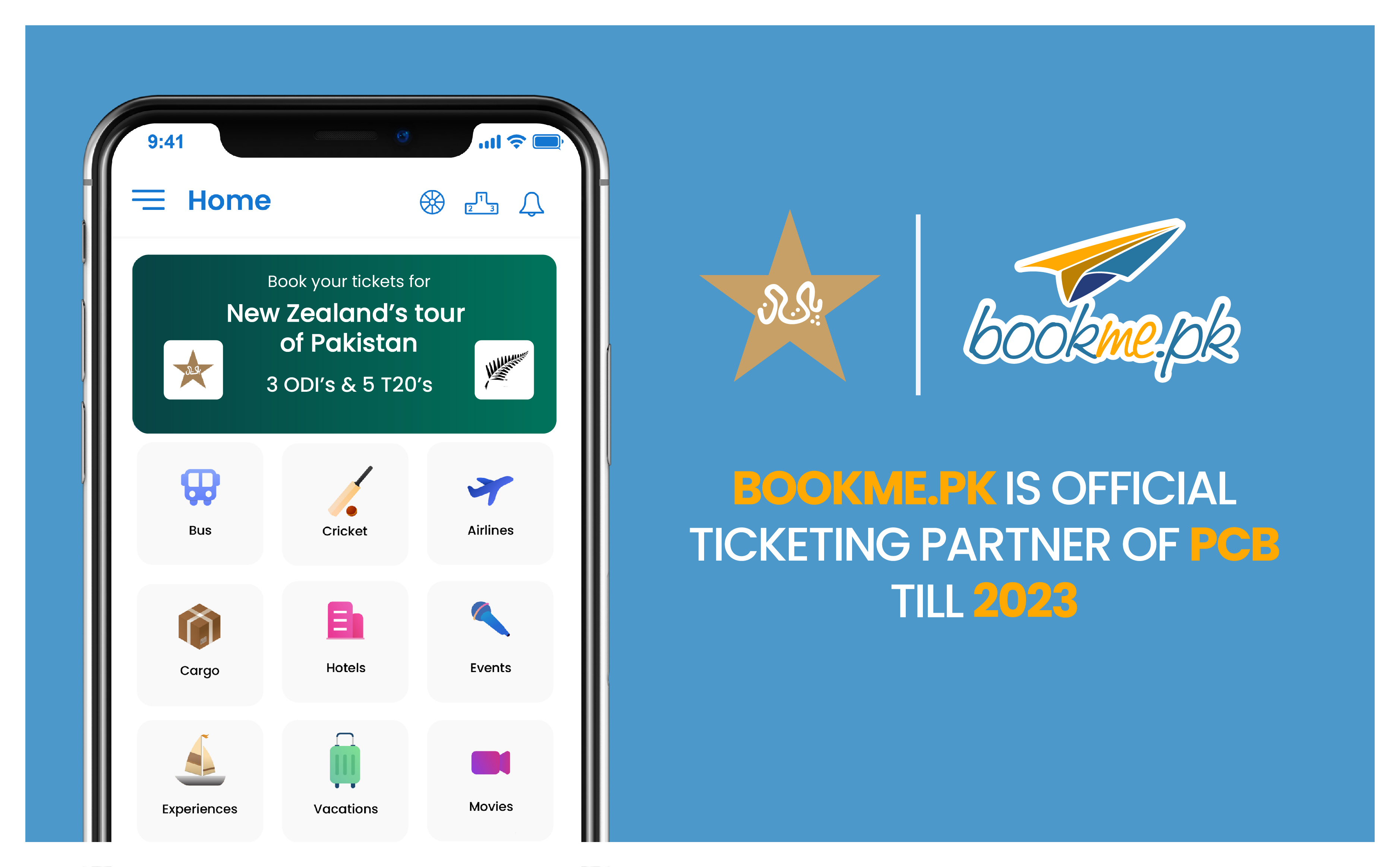 Bookme is the Official and Exclusive ticketing partner of PCB for the